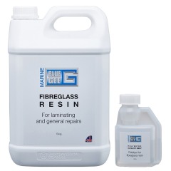 Fibreglass Laminating Resin + Catalyst - 5kg - 16050